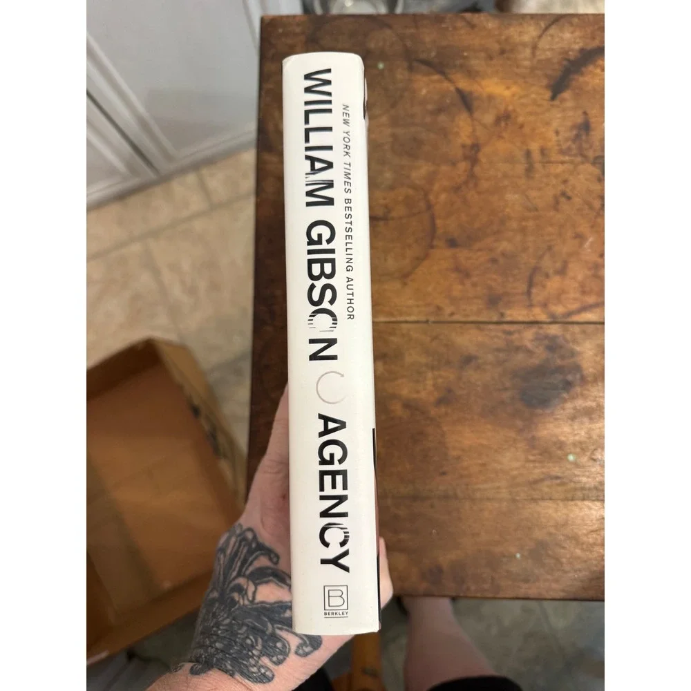 Agency William Gibson First Edition Hardcover 2020 Science Fiction Novel Berkley